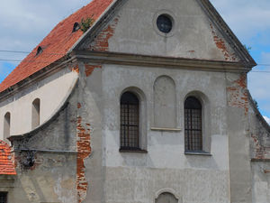 Gotycki kościół w Olecku.