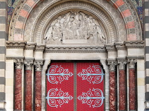 Marsylia, drzwi katedry