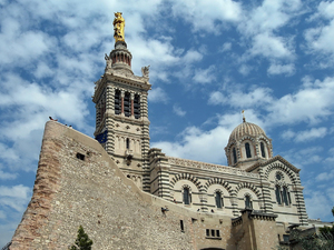 Notre-Dame de la Garde , bazylika, Marsylia