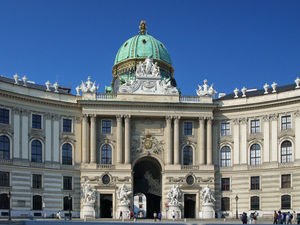 Hofburg. Brama Św.Michała.