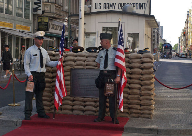 Check-point Charlie.