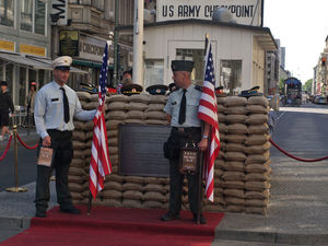 Check-point Charlie.