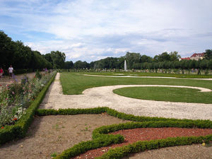 Pałacowe ogrody.
