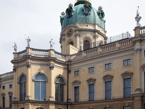 Barokowa kopuła pałacu.