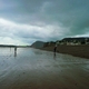 Odpływ na plaży w Sidmouth