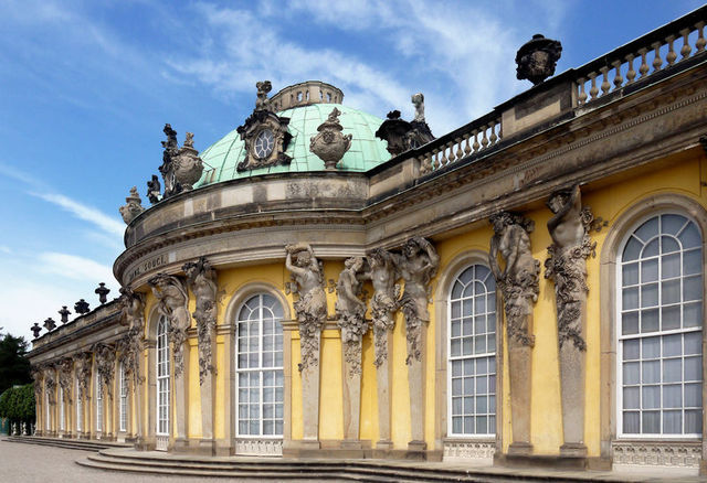 Pałac Sanssouci.