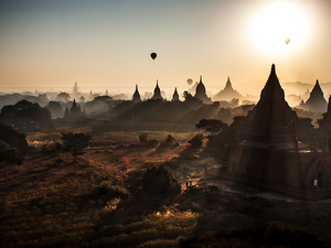 ranny spacer po Bagan