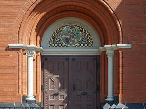 Portal kościoła św.Anny.