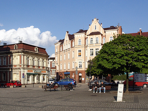 Rynek w Tarnowskich Górach.
