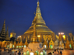 Świątynia Shwedagon, Yangon