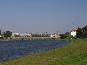 Widok na zakole Wisły.