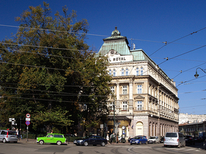 Hotel Royal pod Wawelem.