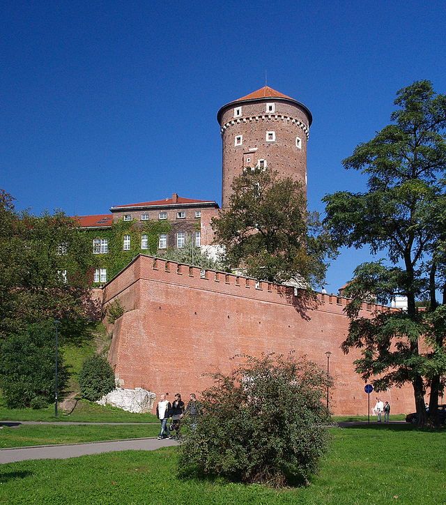 Mury Wawelu.