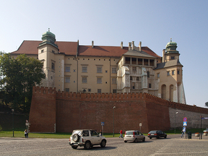 Zamek na Wawelu.