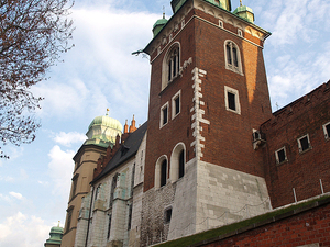 Wawel od strony północnej.
