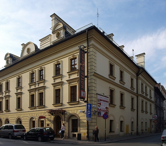 Hotel na Kazimierzu.