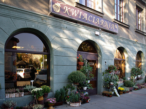 Kwiaciarnia w Podgórzu.