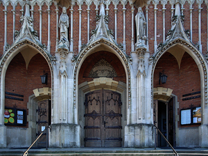 Portal kościoła św.Józefa.