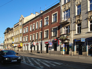 Podgórze.Ulica Limanowskiego.