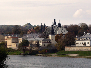 Klasztor Norbertanek zza Wisły.
