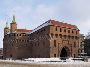 Krakowski Barbakan.
