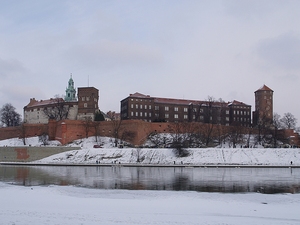 Wawel z Bulwaru Poleskiego.
