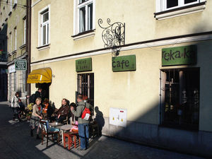 Kawiarnia w Podgórzu.