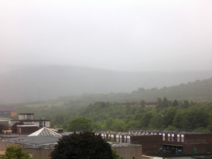 Powitalna pogoda w Merthyr Tydfil