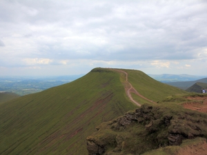 Corn du - widok z Pen y fan