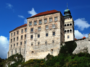 Ogólny widok na zamek.