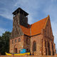 Zabytkowy gotycki kościół z XV w.