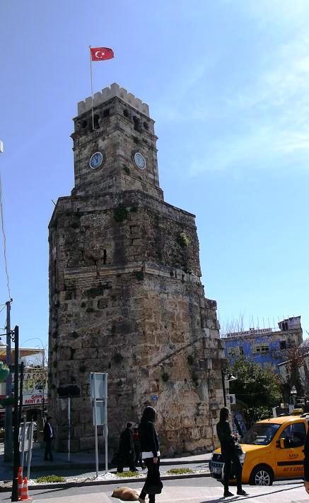 Antalya - wieża zegarowa.