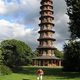 pagoda w chińskim ogrodzie