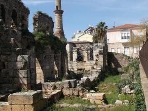 Antalya - ruiny meczetu Korkuta.