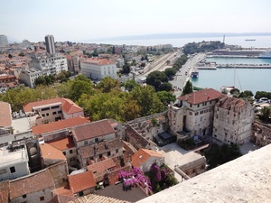 Split - widok z dzwonnicy