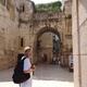Split - Pałac Dioklecjana (złota brama)