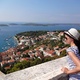 Twierdza Spanjol - widok na miasto i Pekleni Otok
