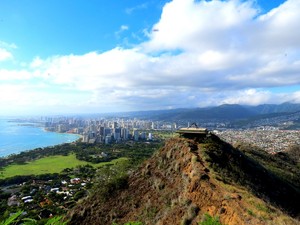 Widok z Diamond Head