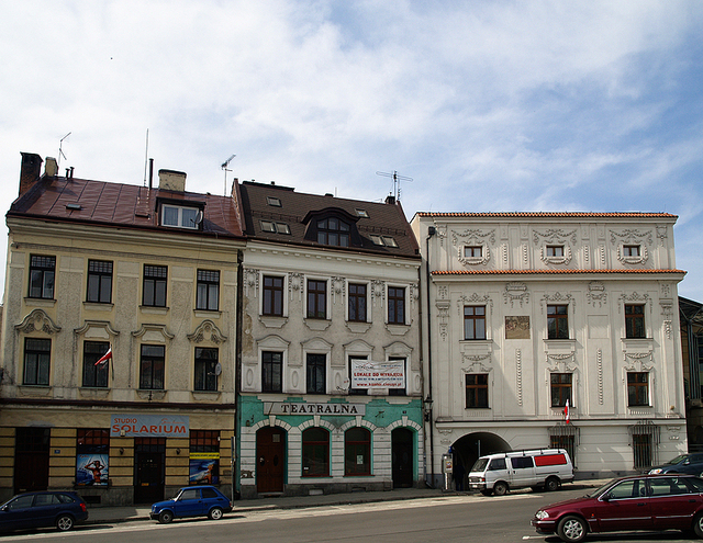 Kamienice przy ulicy Menniczej.