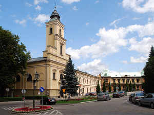 Klasztorny kościół Ojców Bonifratrów.