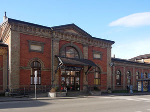 Dworzec kolejowy.