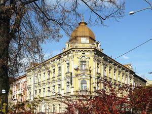 Secesyjna kamienica.