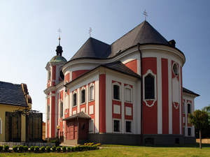 Wielkie Hoszczyce-kościół św. Jana Chrzciciela