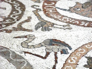 mozaiki w katedrze w Otranto