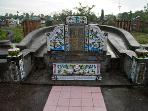 Chiński cmentarz w Ampenan