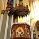 ambona w kościele św. Jana Chrzciciela na Ostrogu