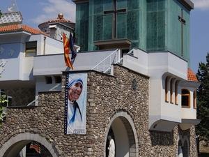 Skopje - dom pamięci Matki Teresy
