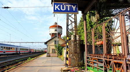 stacja kolejowa Kúty
