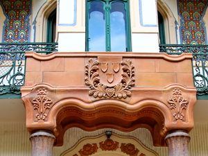 detal Pałacu Rajhla