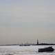 Widok z promu płynącego na Staten Island 